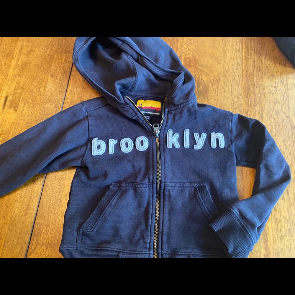 Brooklyn industry toddler 2-3yr hoodie